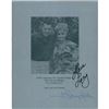 Image 1 : I Love Lucy Lucille Ball Gary Morton Signed Photo Page