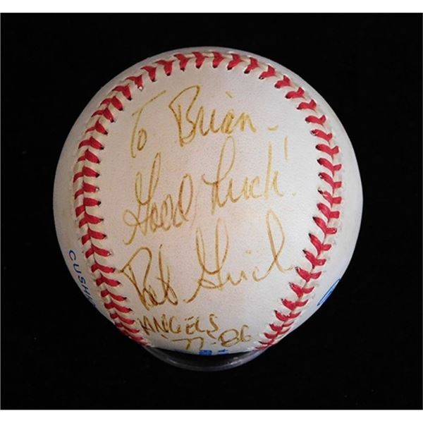 Baltimore Orioles Bobby Grich Signed Official American League Baseball JSA Authenticated