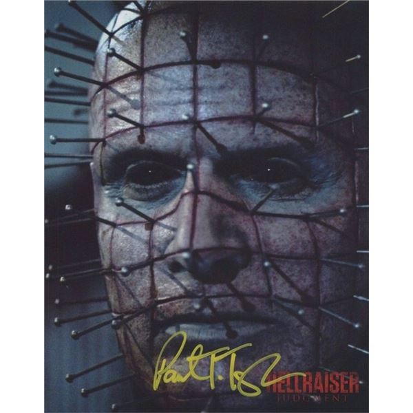 Hellraiser: Judgment Paul T Taylor Signed Photo