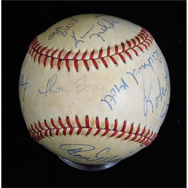 Famous Personalities Signed Official AL Baseball by 10