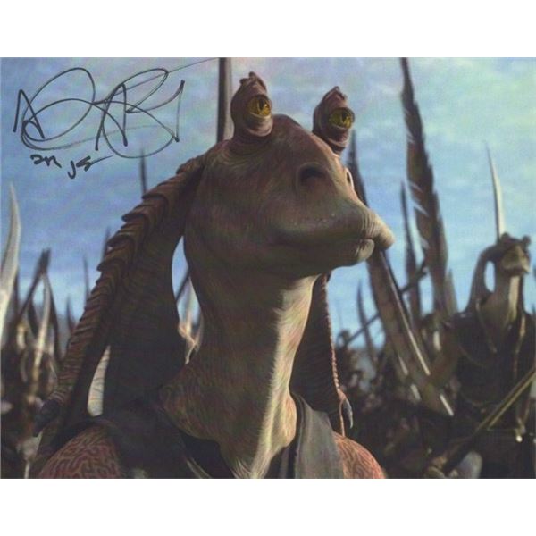 Star Wars Ahmed Best Signed Photo
