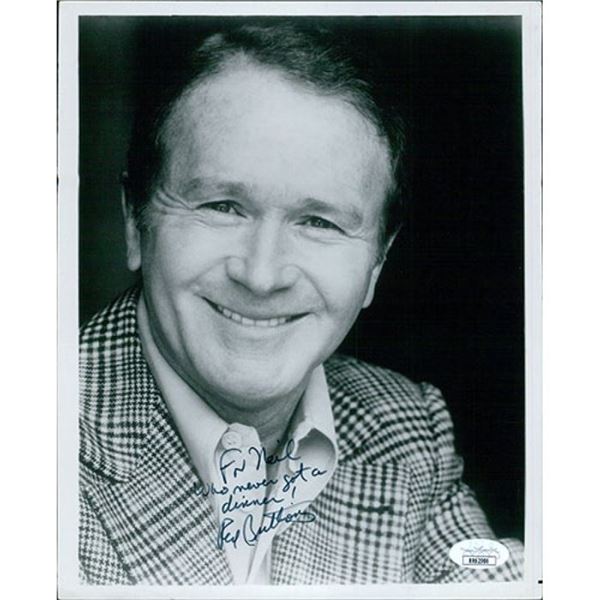 Red Buttons Signed 8x10 Glossy Photo JSA Authenticated