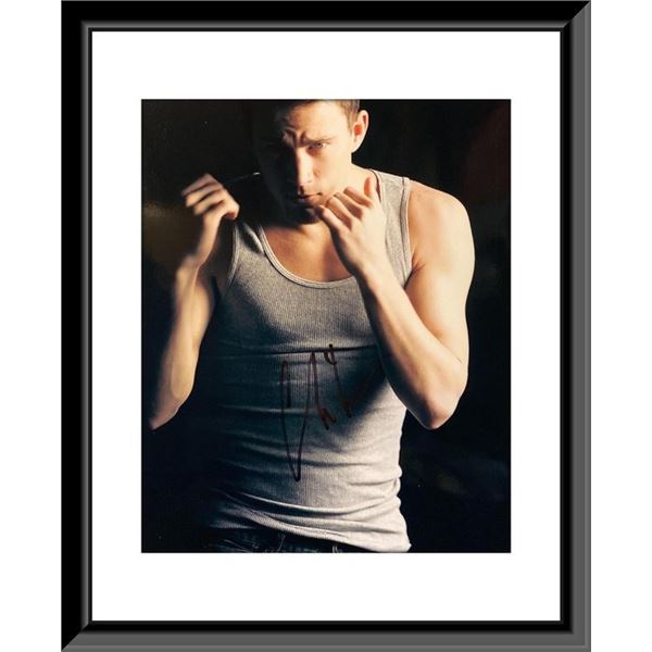 Blink Twice Channing Tatum signed photo
