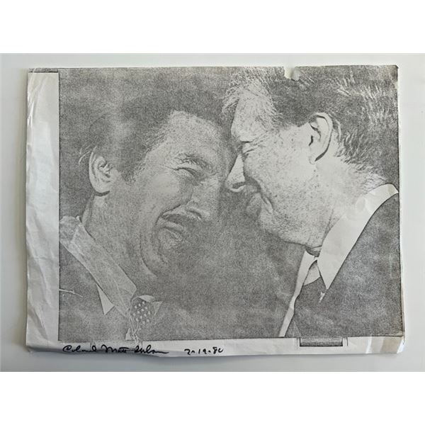 WWII pilot signed photo