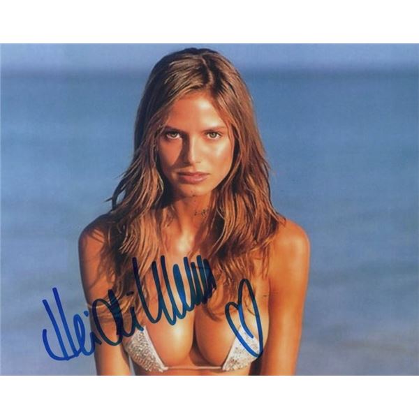 Supermodel Heidi Klum Signed Photo