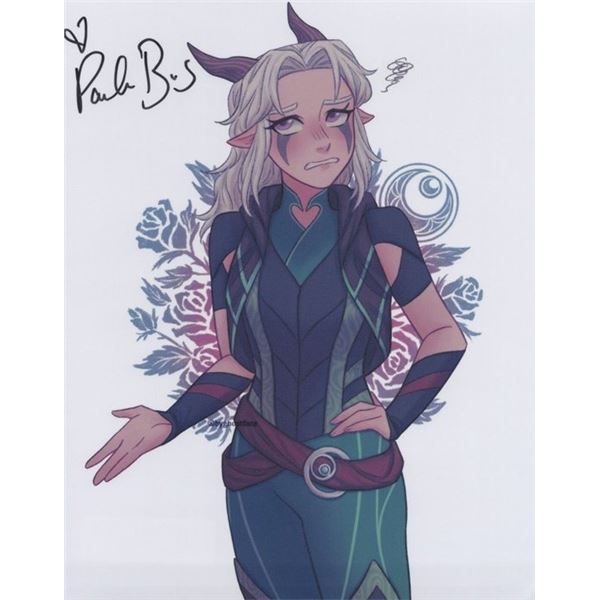 The Dragon Prince Paula Burrows Signed Photo