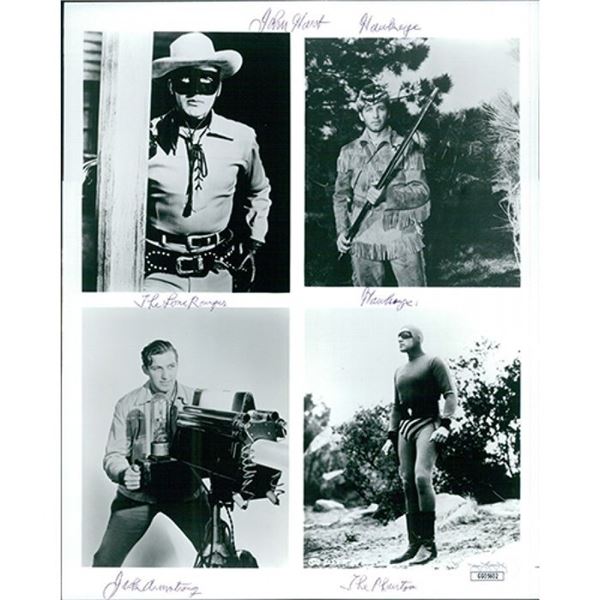 The Lone Ranger  John Hart Signed Photo JSA