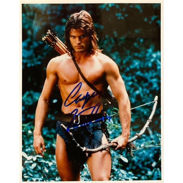 Tarzan and the Lost City Casper Van Dien signed movie photo