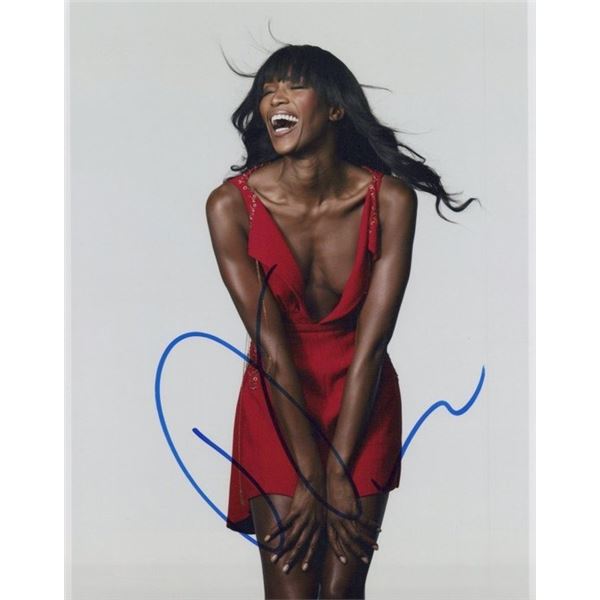 Model Naomi Campbell Signed Photo