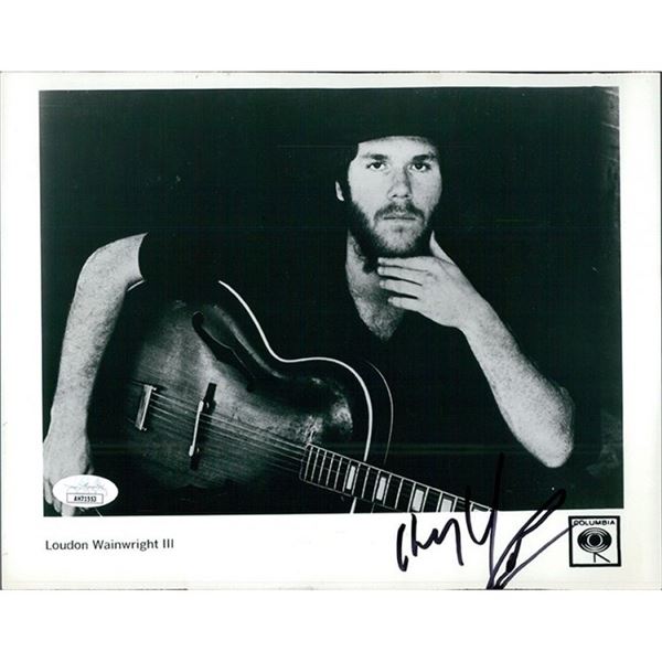 The 40-Year-Old Virgin Loudon Wainwright III Signed  Photo
