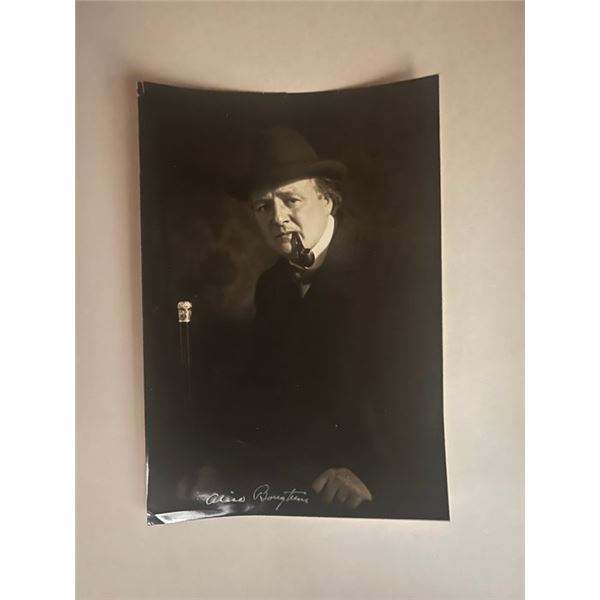 Alice Boughton signed photo of Charles Rann Kennedy