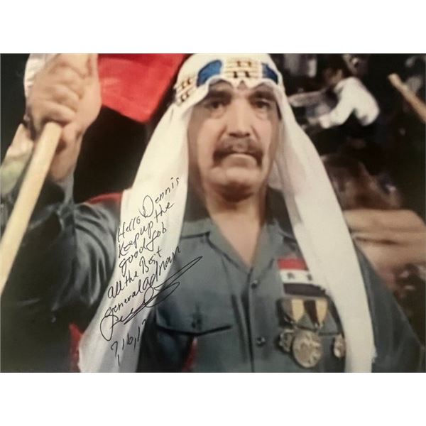 WWE General Sheik Adnan signed photo