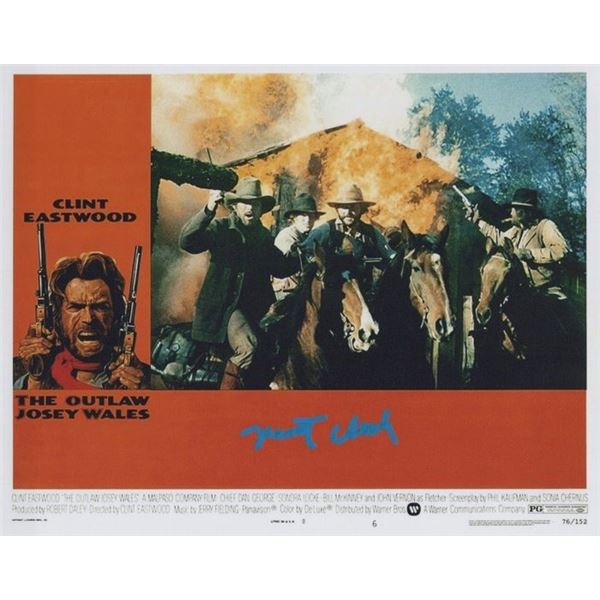 The Outlaw Josey Wales Matt Clark Signed Photo