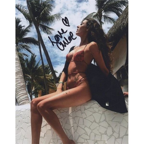 Too Hot To Handle Chloe Veitch Signed Photo