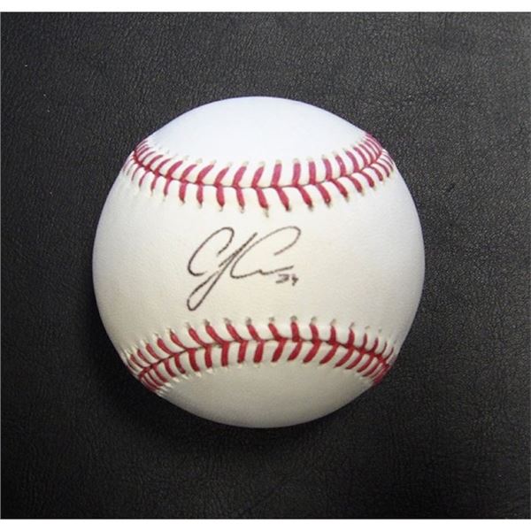 Colorado Rockies CJ Cron Signed Rawlings Official MLB Major League Baseball JSA Authenticated