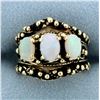 Image 1 : Vintage Opal Ring in 14k Yellow Gold