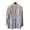 Image 4 : Chanel 98P Summer Fantasy Tweed Pink & Yellow Blazer Jacket 36
