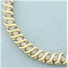 Image 2 : 4ct Diamond Tennis Bracelet in 10k Yellow Gold