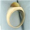 Image 3 : Mens Cat's Eye Ring in 10k Yellow Gold