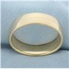 Image 1 : Mens 6mm Wedding Band Ring in 14k Yellow Gold