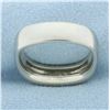 Image 4 : Jean-Francois Albert Diamond Line Ring in 18k White Gold