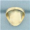 Image 4 : Antique Monogram Signet Ring in 10k Yellow Gold
