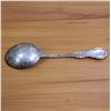 Image 2 : International "Wild Rose" Sterling Silver Round Bowl Soup Spoon