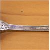 Image 4 : International "Wild Rose" Sterling Silver Round Bowl Soup Spoon