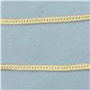 Image 2 : 19 Inch Herringbone Link Chain Necklace in 14k Yellow Gold