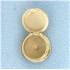Image 2 : Opening Birthday Cake Charm in 14k Yellow Gold