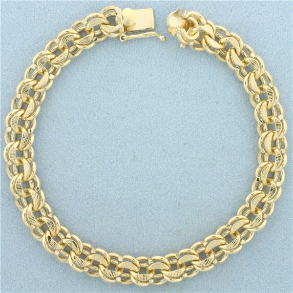 Chino Link Bracelet in 14k Yellow Gold
