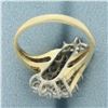 Image 4 : 1.5ct Diamond Waterfall Ring in 14k Yellow Gold