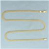 Image 1 : 20 Inch Bismark Link Chain Necklace in 14k Yellow Gold