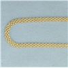 Image 2 : 20 Inch Bismark Link Chain Necklace in 14k Yellow Gold