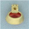 Image 2 : Morganite and Diamond Enhancer Pendant in 18k Yellow Gold