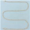 Image 1 : 16 Inch Rope Link Chain Necklace in 14k Rose Gold