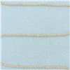 Image 2 : 16 Inch Rope Link Chain Necklace in 14k Rose Gold