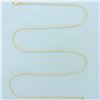 Image 1 : Italian 23 Inch Snake Link Chain Necklace in 14k Yellow Gold