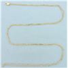 Image 1 : 17 Inch Double Cable Link Chain Necklace in 14k Yellow Gold