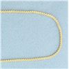 Image 2 : 15 Inch Italian S-Link Chain Necklace in 14k Yellow Gold