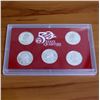 Image 2 : 2007 US Mint Silver State Quarters Proof Coin Set