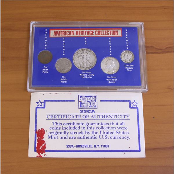 US Mint Liberty Coin Heritage Coin Set