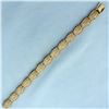 Image 1 : Champagne Diamond Bracelet in 10k Yellow Gold