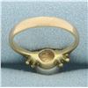 Image 4 : Cultured Akoya Pearl Ring in 14k Yellow Gold