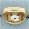 Image 4 : Mens Diamond Ring in 10k Yellow Gold