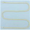 Image 1 : 18 Inch Rope Link Chain Necklace in 18k Yellow Gold