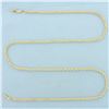 Image 1 : 18 Inch Rope Link Chain Necklace in 14k Yellow Gold