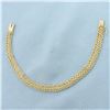 Image 1 : Bismark and Rope Link Bracelet in 14k Yellow Gold