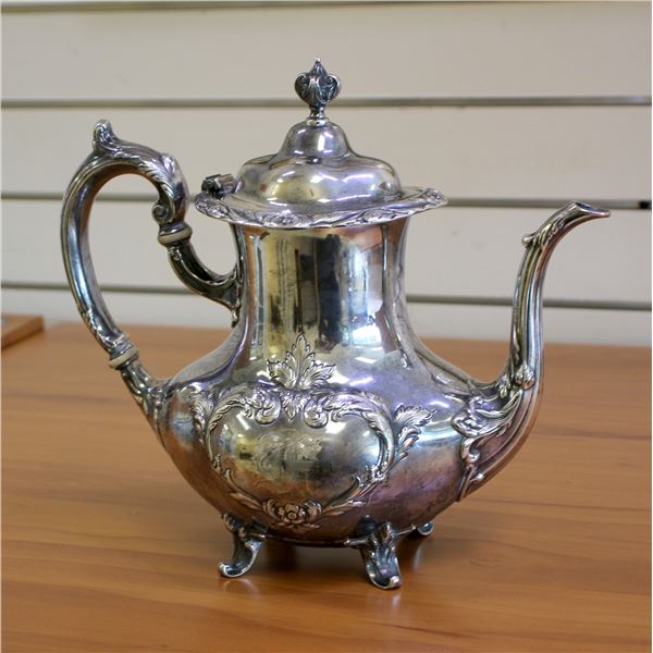 Vintage Reed and Barton "Burgundy" Sterling Silver Teapot