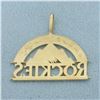Image 2 : Colorado Rockies Pendant in 14k Yellow Gold